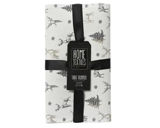 Tovaglia Runner Natalizia 30x150cm Colore Sabbia | Kaemingk Tovaglia Runner Natalizia 30x150cm Colore Sabbia | Kaemingk